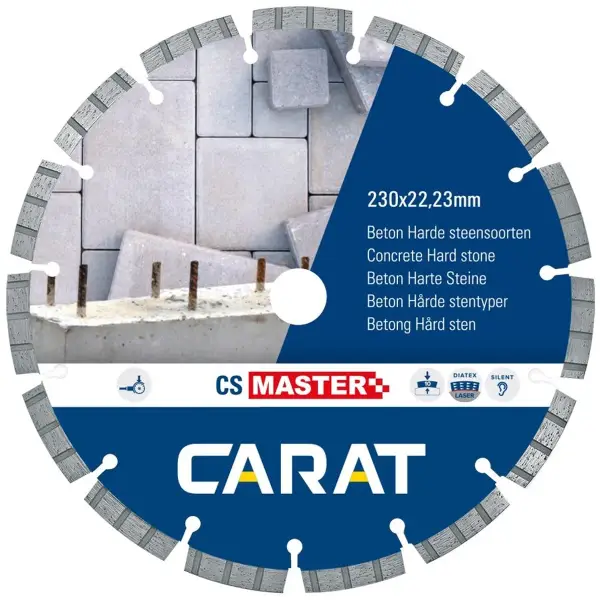 Carat Diamantzaag beton CSM Ø 140 mm, asgat 22,23 mm - CSM1403000