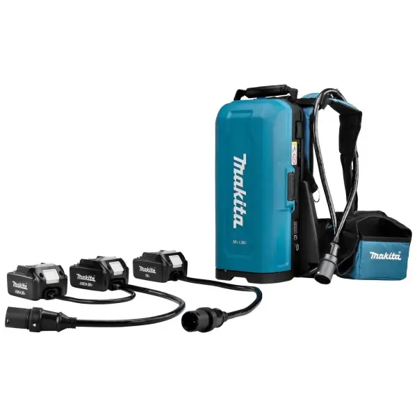 Makita PDC01 Ruggedragen Accustation + 18V & 2x18V adapter - 191A59-5