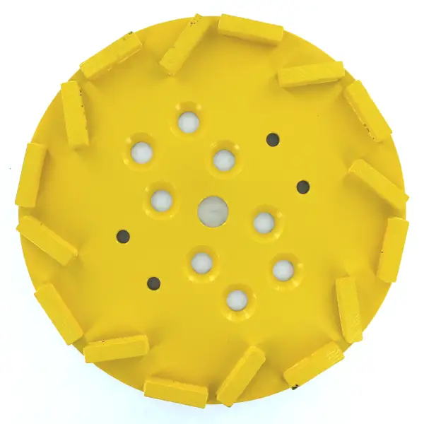 Carat Slijpkop harde beton CUBHC Ø 250 mm, asgat 19 mm - CUBHC25000