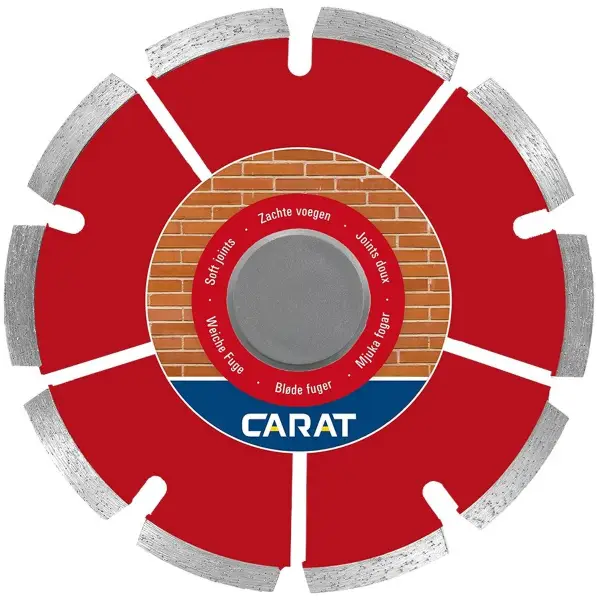 Carat Zachte voegen CTC Ø 115 mm, asgat 22,23 mm, segmentbreedte 6 mm - CTC1153000
