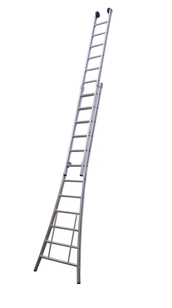 Little Jumbo 2x16 sporten Opsteekladder SuperPRO uitgebogen bomen geanodiseerd - 1250400216