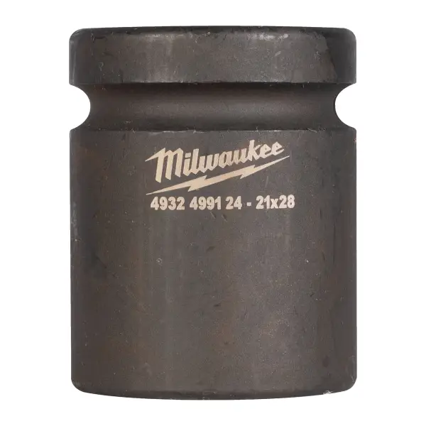 Milwaukee Rechthoekige Spoor Dop SHOCKWAVE 1" 21x28mm voor M18 FHIWF1R - 4932499124