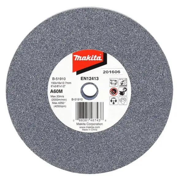 Makita 150x16x12,7mm Slijpst. A60M - B-51910