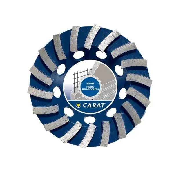 Carat DF MASTER DUSTEC® Slijpkop voor beton Ø115 x 22,23mm - CUDF115300