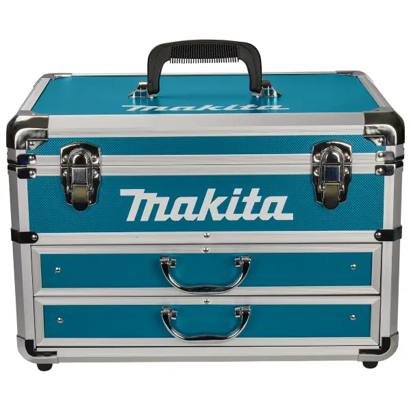 Makita Koffer aluminium blauw - 196626-5