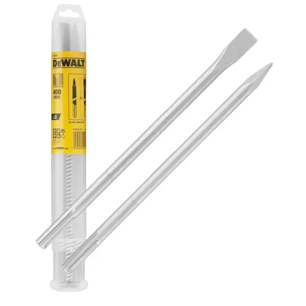 DeWALT 2-Delige SDS-Max Beitelset - DT9000