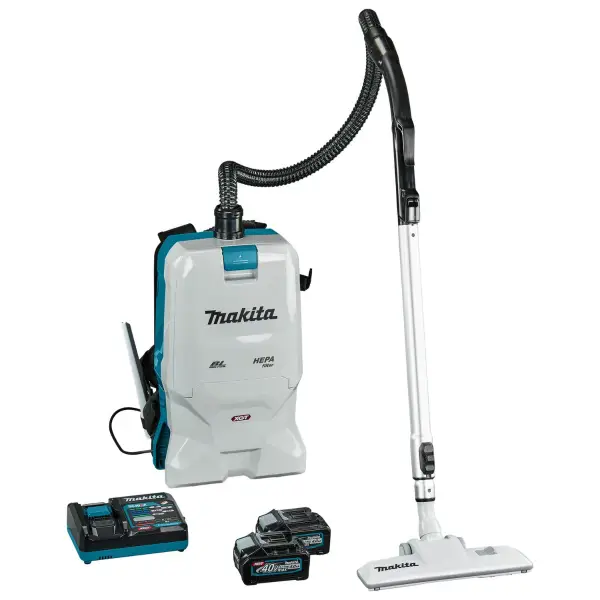 Makita VC011GM2NL1 Accu rugstofzuiger voor schoonmaak XGT 40V Max 4.0Ah