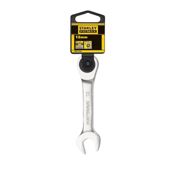 Stanley 12mm Stubby Ringsteeksleutel met ratel - FatMax - FMMT13109-0