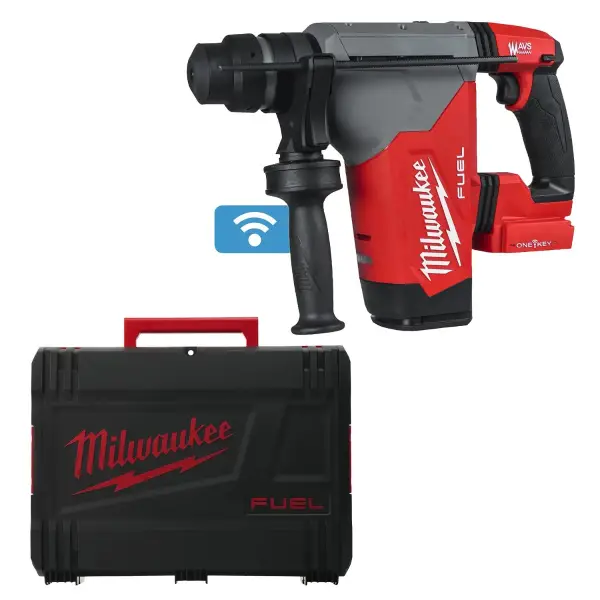 Milwaukee M18 FUEL™ ONEFHP-0X ONE-KEY™ Accu combihamer SDS-Plus 5,0J 18V Basic Body in HD-Box - 4933478884