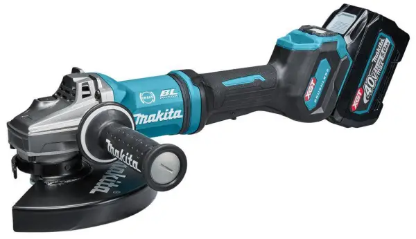 Makita GA038GT203 Accu haakse slijper 230mm XGT 40V Max 5.0Ah in koffer
