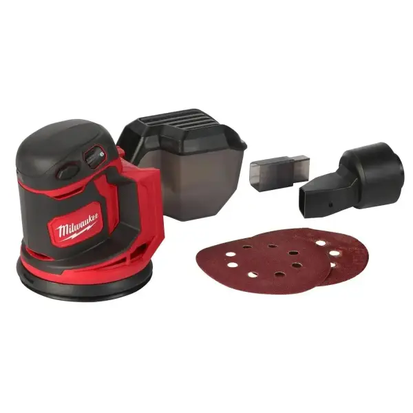 Milwaukee M18 BOS125-0 Accu Excentrische schuurmachine 125mm 18V Basic Body M18™ - 4933464228