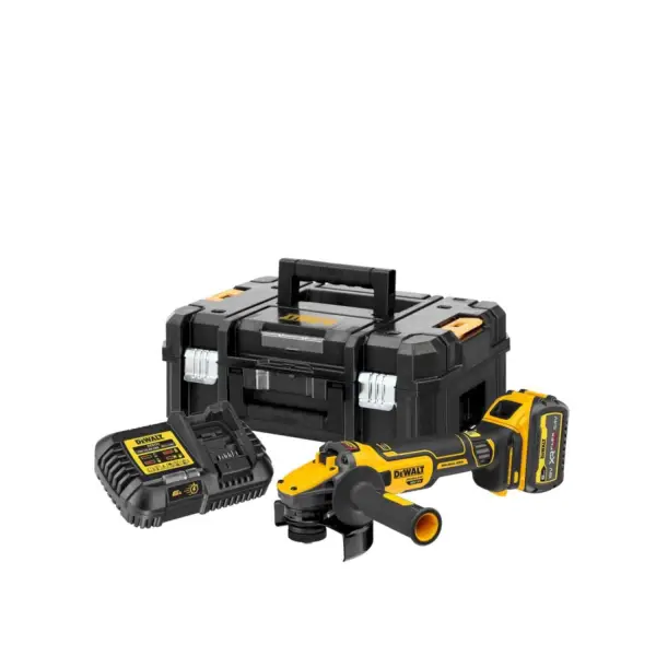 DeWALT DCG409VST1 Accu haakse slijper 125mm 18V XR FlexVolt Advantage 6.0Ah in TSTAK