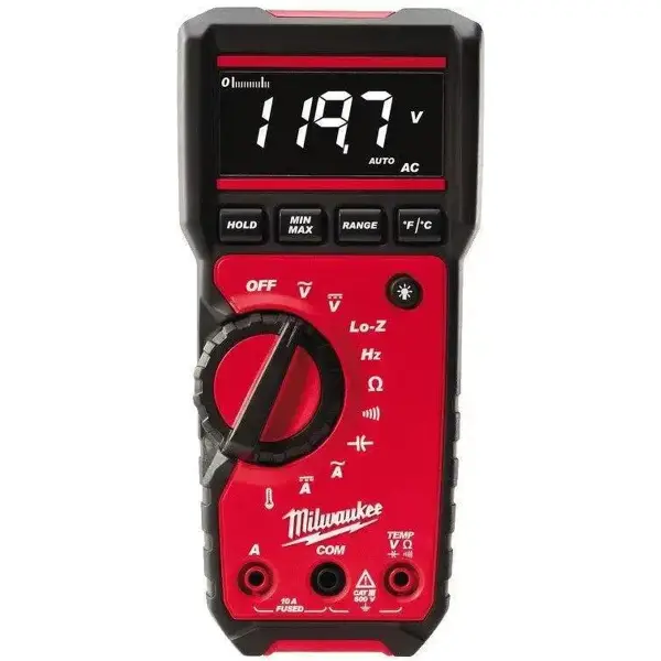 Milwaukee 2217-40 Digitale multimeter in tas- 4933416976