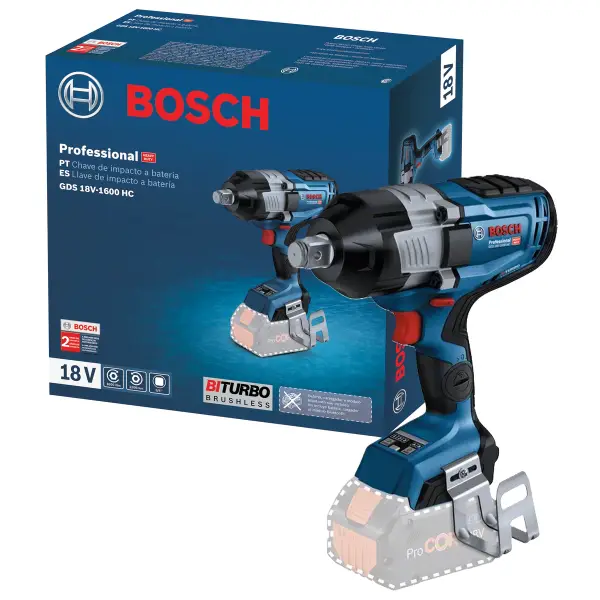Bosch Professional PRO GDS 18V-1600 HC Accu slagmoersleutel 1600Nm 3/4" - 06019M1000