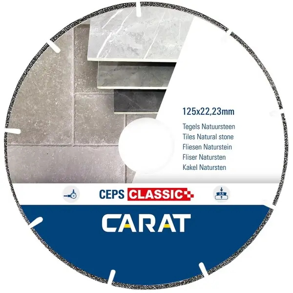 Carat Diamantzaag galvano CEPS Ø 115 mm, asgat 22,23 mm - CEPS115300