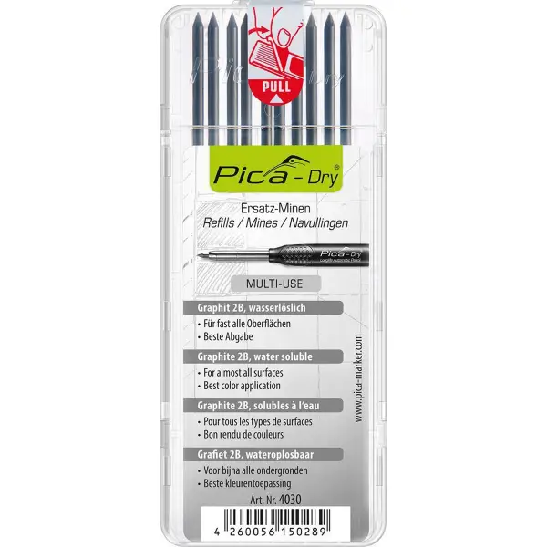 Pica Navulling graphite blister - 4030 Dry - PI4030SB