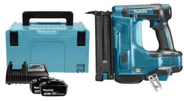 Makita DBN500RTJ Accu Afwerktacker 18Ga 18V 5.0Ah in Mbox
