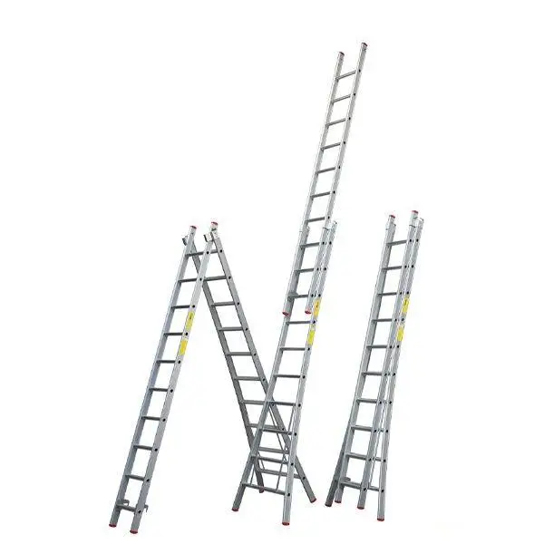 Little Jumbo 2x14 sporten Reformladder SuperPRO uitgebogen bomen geanodiseerd - 1250400214