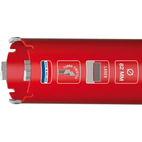 Carat Ø132 x 150mm M16 DUSTEC® Droogboor - HTM1321504