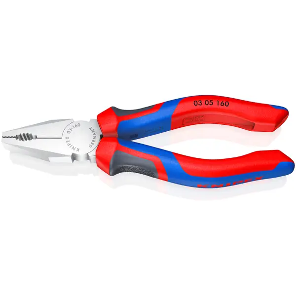 Knipex 10 mm 160 mm Kombitang - comfortgreep - capaciteit - 03 05 160