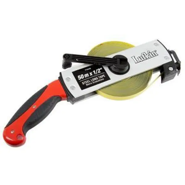 Lufkin 13mm x 50m Pistoolhandgreep rolbandmaat stalen frame - FT50CM