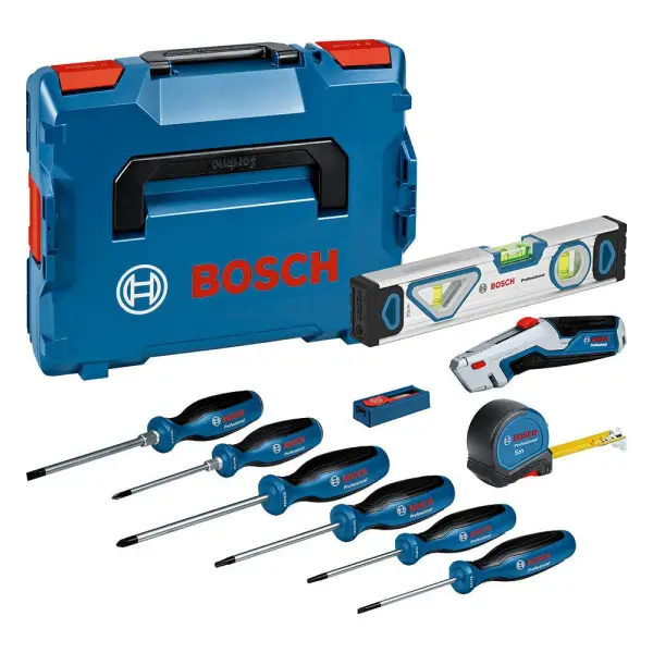 Bosch 19-delig Professional Handgereedschapset in L-BOXX - 0615990N2R