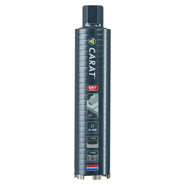 Carat Ø52X300X5/4 Laser Diamantboor Dry Beton " Unc