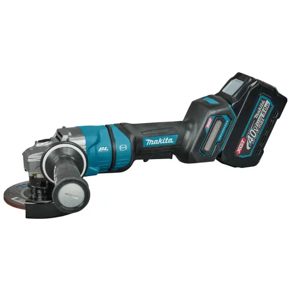 Makita GA050GT101 Accu haakse slijper 125mm XGT 40V Max 5.0Ah in Mbox