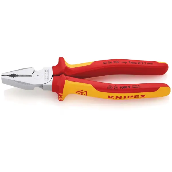Knipex 13 mm 210 mm Kracht-Kombitang - VDE - capaciteit - 02 06 200