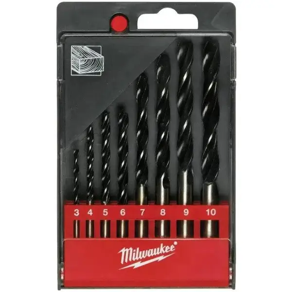 Milwaukee Houtboren / DIN 7487 E / Sets BP Set - (8 stuks) - 4932352466