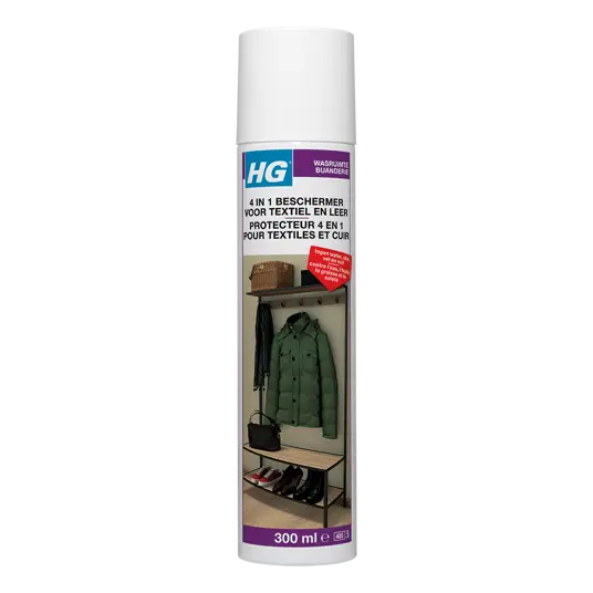 HG Water, Olie, Vet & Vuil Dicht Voor Textiel - 300 ml