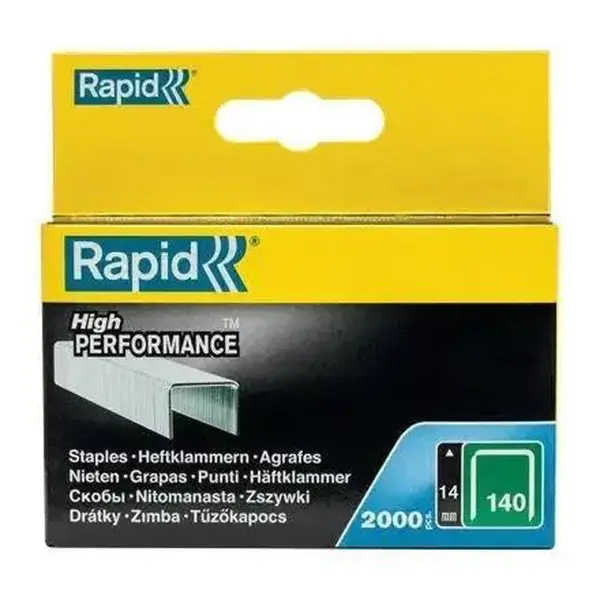Rapid 14 mm Nieten Nr.140 Gegalvaniseerd (2.000 stuks) - 11915631