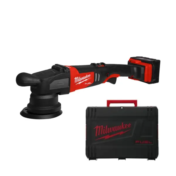 Milwaukee M18 FROP15-0X Accu excentrische polijstmachine 125mm 18V Basic Body in HD-Box - 4933478834