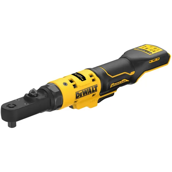 DeWALT DCF500N 12 V XR Haakse Ratelsleutel 1/4" en 3/8"