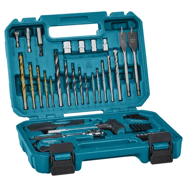 Makita 60-delig Handgereedschapset in koffer - E-15095