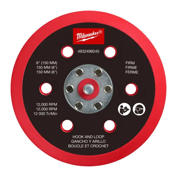 Milwaukee Harde Pad Saver 150mm voor M12 FROS - 4932499245