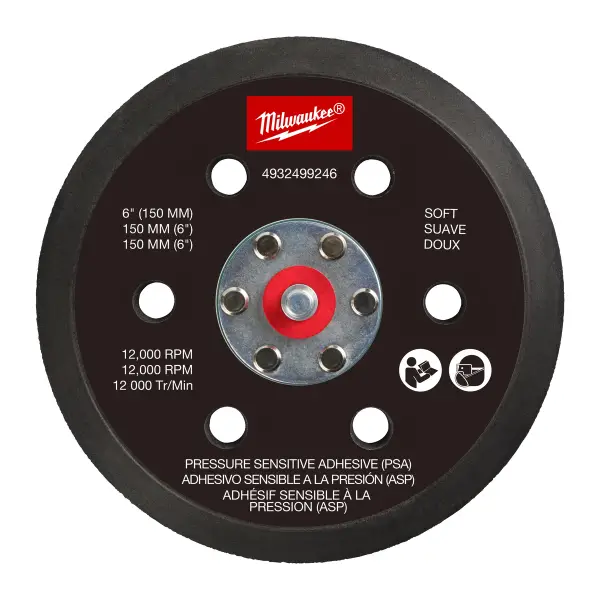 Milwaukee Zachte Drukgevoelige Pad Saver 150mm voor M12 FROS - 4932499246