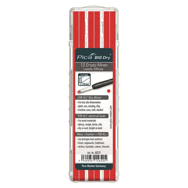 Pica Navulling FOR ALL rood - 6031 BIG Dry - PI6031