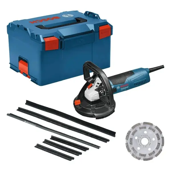 Bosch Professional GBR 15 CAG Betonslijpmachine 125mm 1500W 230V in L-Boxx - 0601776001