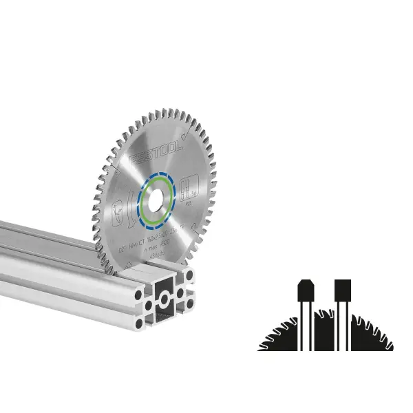 Festool Ø 225mm Asgat 30mm 68T Cirkelzaagblad voor Aluminium | Aluminium/Plastics - 488291
