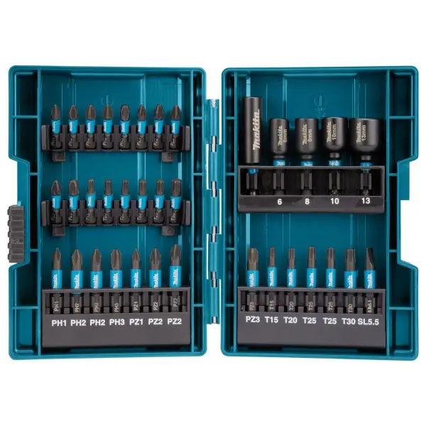 Makita 35-delig Impact Black Slagschroefbitset - B-66880