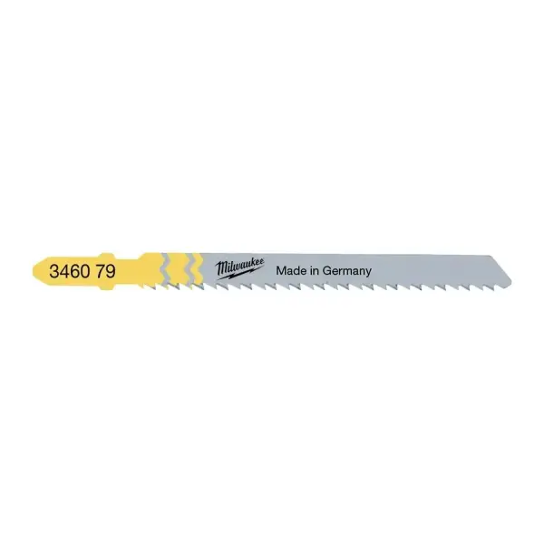 Milwaukee 75 x 2,5 mm Speciale decoupeerzaagbladen voor keukenwerkbladen en gelamineerd spaanplaat T 101 k - (5 stuks) - 4932346079