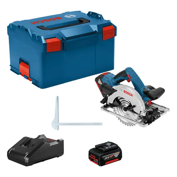 Bosch Professional PRO GKS 18V-57 G Accu cirkelzaag 165 mm 2x 4.0Ah - 06016A2106
