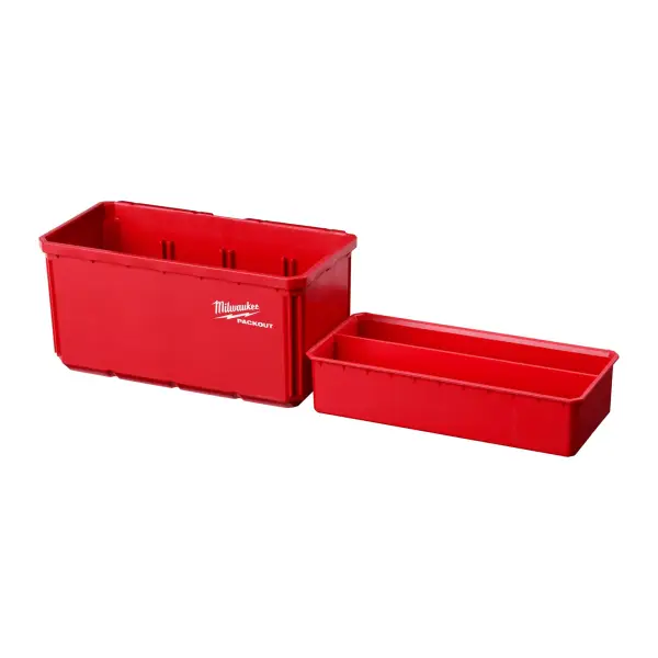 Milwaukee 10x20 cm PACKOUT™ bakjes (2 stuks) - 4932480699