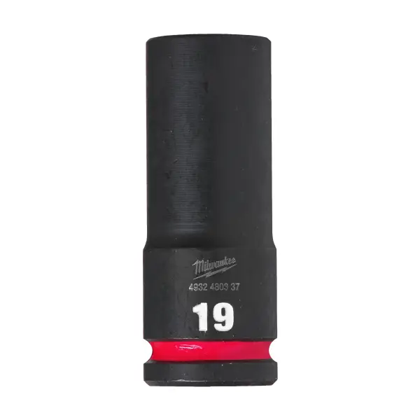 Milwaukee 19mm 1/2" Krachtdop | lang - ShockWave™ - 4932480337