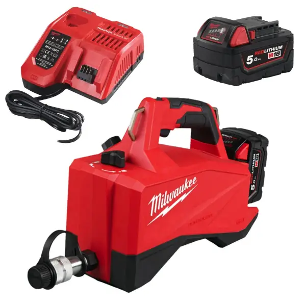 Milwaukee M18 HMP700-501 Accu hydraulische mini pomp 700 bar 18V 5.0Ah - 4933493921