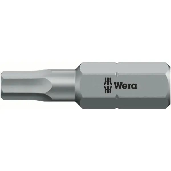 Wera 2.0 mm x 25 mm 840/1 Z Hex-Plus binnenzeskant bit - 05056305001