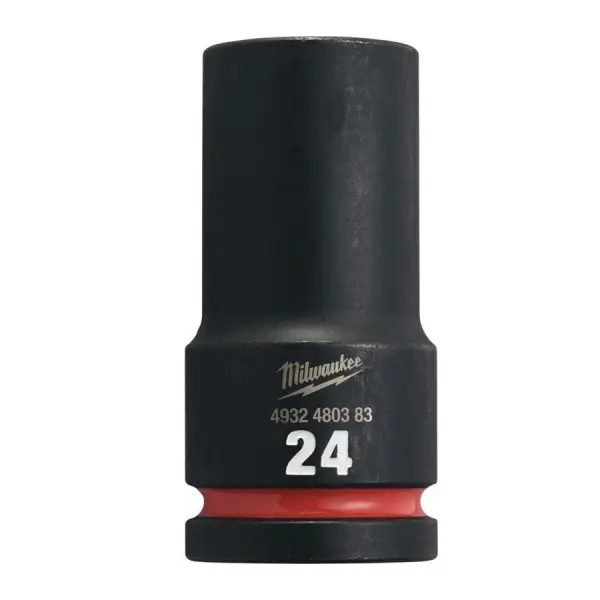 Milwaukee 24 mm 3/4" Krachtdop lang - ShockWave™ - 4932480383
