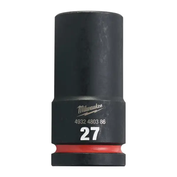 Milwaukee 27 mm 3/4" Krachtdop lang - ShockWave™ - 4932480386