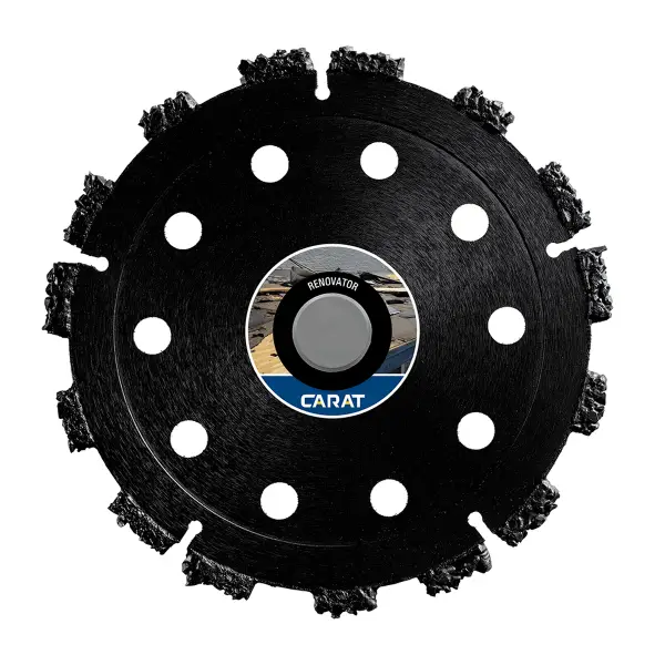 Carat Diamantzaag universeel renovator Ø 230 mm, asgat 22,23 mm - CREN230300